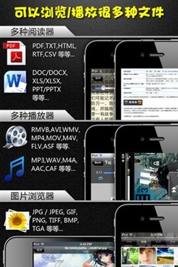 可存儲(chǔ)可運(yùn)行 iPhone實(shí)用軟件無(wú)線U盤(pán)應(yīng)用推薦